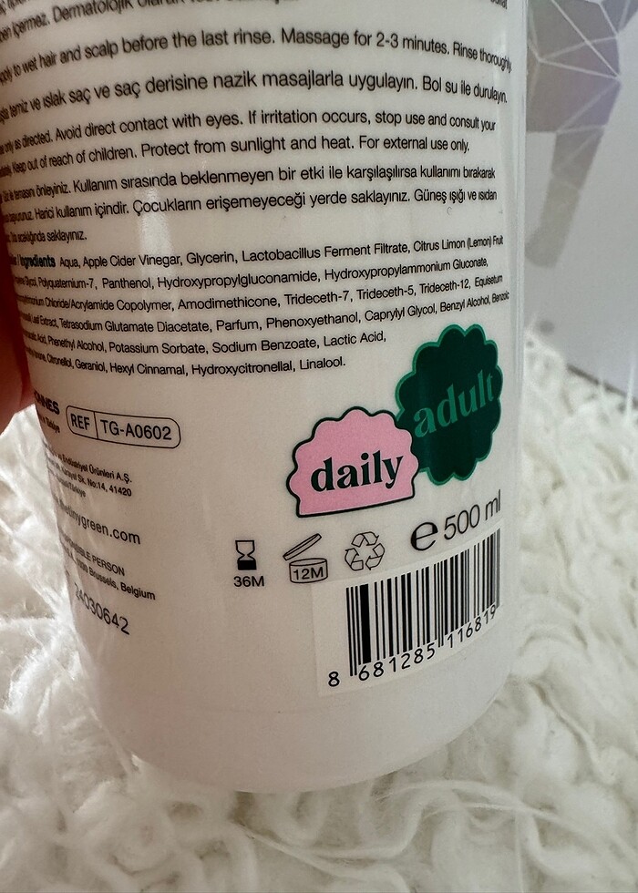 Tiny Green Sqç Sirkesi - Görsel 4