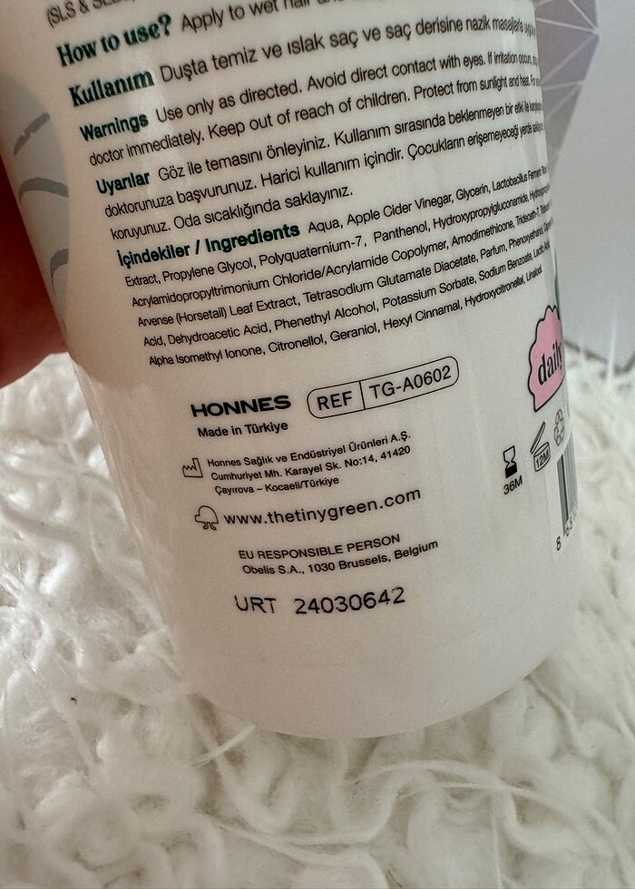 Tiny Green Sqç Sirkesi - Görsel 5