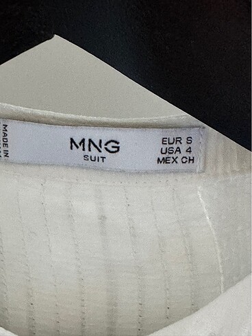 s Beden Mango Gömlek