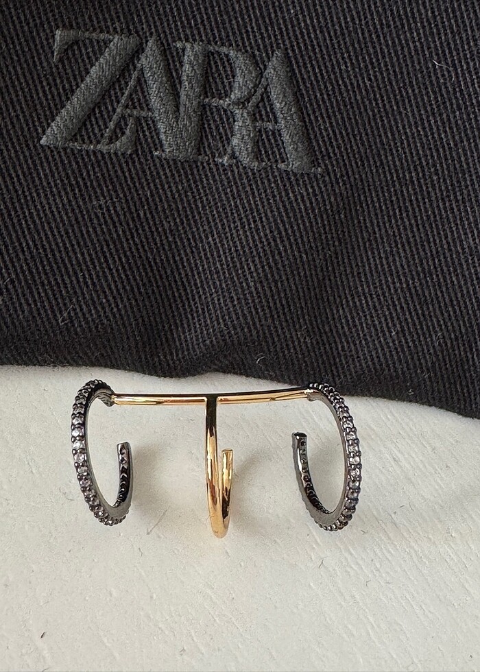 Zara Zirkon Earcuff - Görsel 2