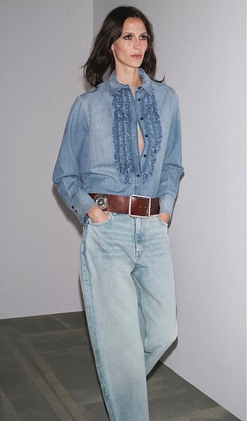 Zara Denim Gömlek
