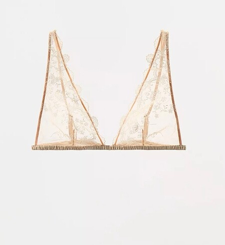 Zara Dantel Bralet
