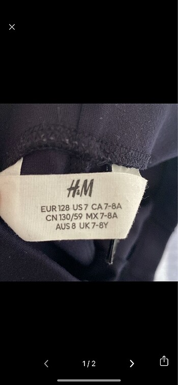 H&M H&M kız çocuk tayt