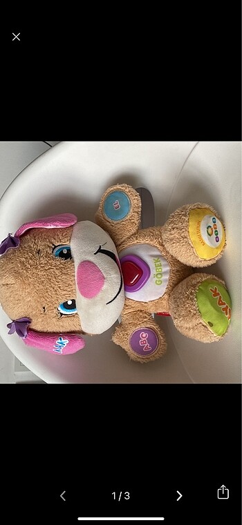 Fisher price eğitici köpekcik
