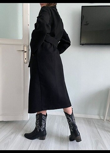 Zara Zara Astarlı Kaşe Kaban