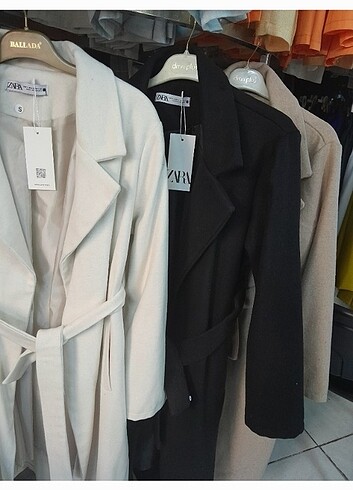 Zara Astarlı Kaşe Kaban 