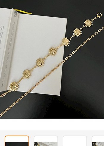 Çiçek ve Deniz Temalı Kadın Vücut Zincirleri - Görsel 4