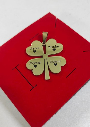 İsimli Yonca Kolye - Görsel 4