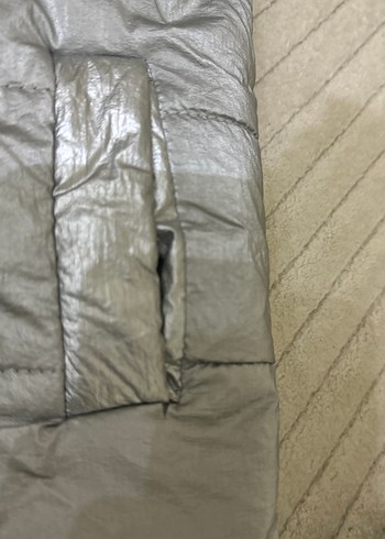 Kız Çocuk Gri Fermuarlı Yelek ve Siyah Eşofman - Görsel 7