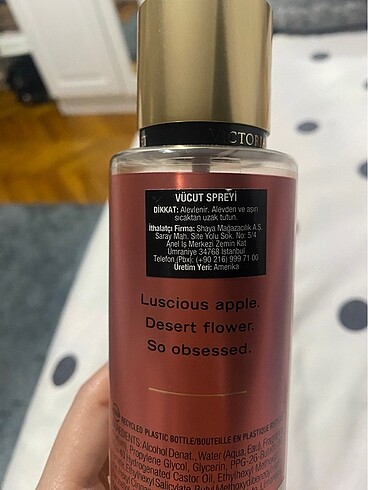 Victoria s Secret Victoria secrets vücut spreyi