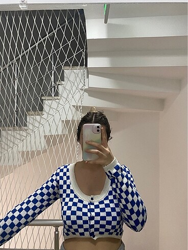 m Beden Crop hırka