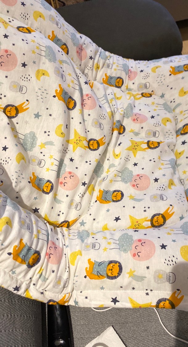 Pastel Renkli Desenli Çocuk Yatağı - Görsel 2