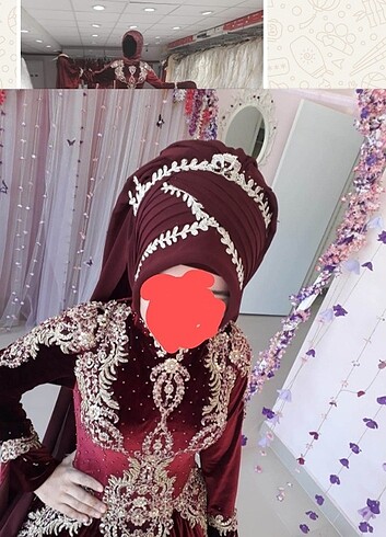 Abiye Sadece 2 saat giyildi sıfır ayarında
