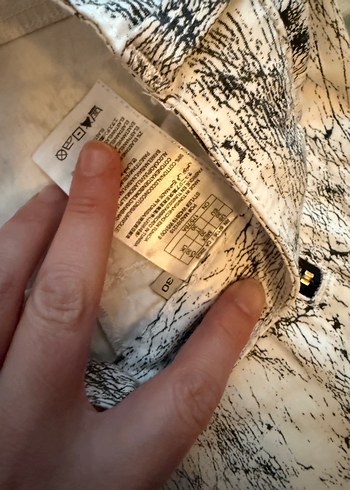 Guess Gri Batik Desenli Fermuarlı Kadın Kot Pantolon - Görsel 4