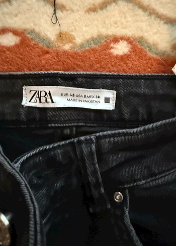 Kadın Gri Regular Fit Denim Pantolon - Görsel 3