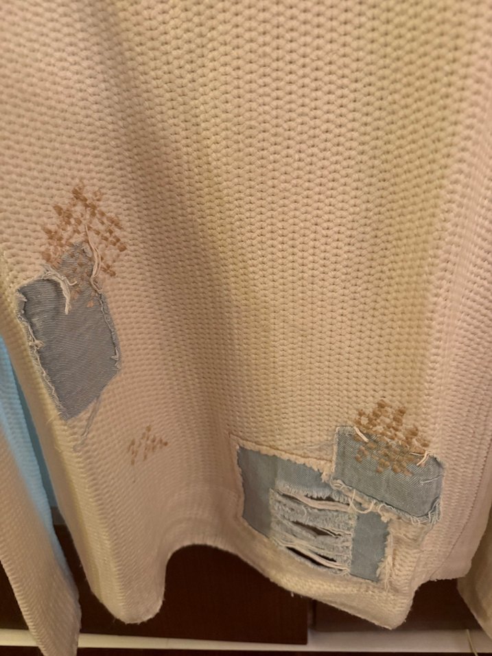 Bej twist Örgü Kadın Triko Kazak - Görsel 5