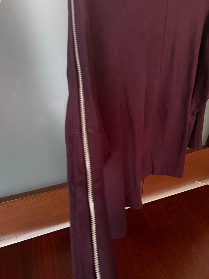 Twist Mürdüm Kadın Yumuşak Dokulu Boğazlı Kazak - Görsel 5