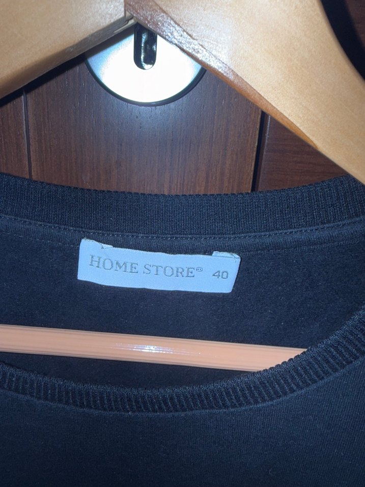 Home store Siyah Payetli Uzun Kollu Sweatshirt - Görsel 3