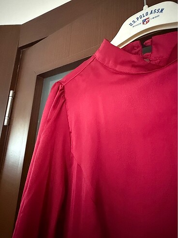 40 Beden bordo Renk Trendyol elbise