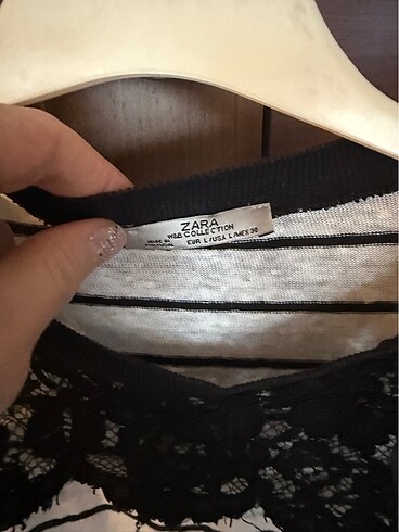 l Beden çeşitli Renk Zara triko bluz