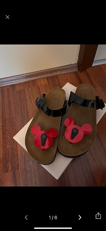 39 Beden Mickey mouse terlik