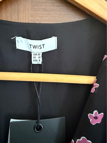 Twist uzun elbise - Görsel 5