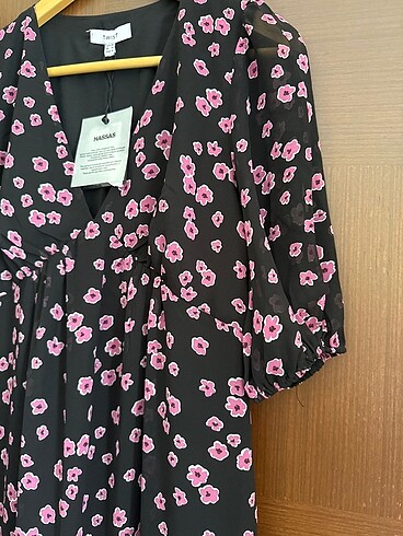 Twist uzun elbise - Görsel 9