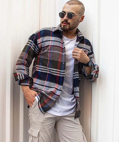 Xl oversize oduncu gömleği