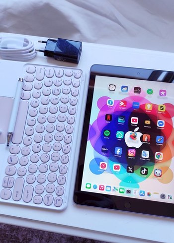 iPad 5 Nesil 128 GB 4G+WiFi Apple+FULL SET