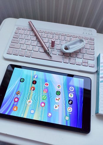 Samsung Tab A 8.0 4G+Wifi TERTEMİZ+FULL SET