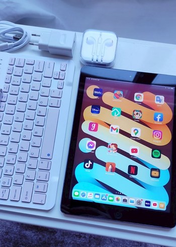 iPad Air RetinaHD Apple Sorunsuz+FULL SET