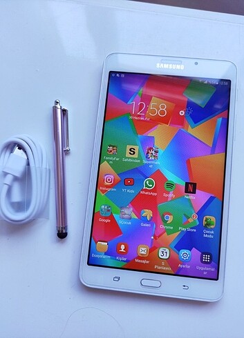Samsung Galaxy Tab A6 Sorunsuz+Kalem