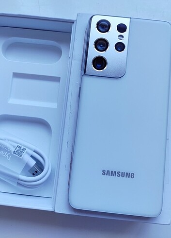 Samsung S21 Ultra 128 GB 5G Sorunsuz TERTEMİZ 