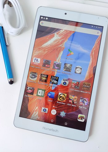 Hometech Tab 8MT sorunsuz +Kalem