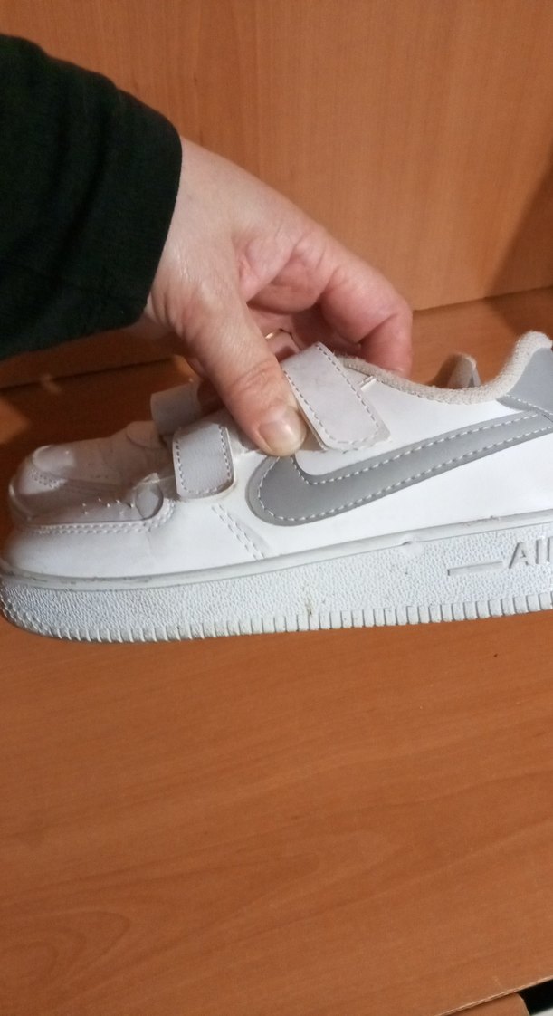 Beyaz Erkek Çocuk Cırt Cırtlı Spor Ayakkabı - Görsel 4