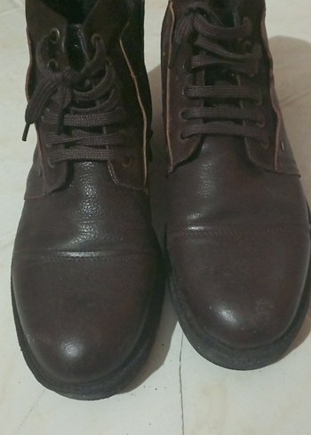 Kahverengi Deri Erkek Bot - Görsel 8