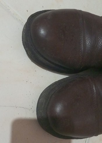 Kahverengi Deri Erkek Bot - Görsel 7