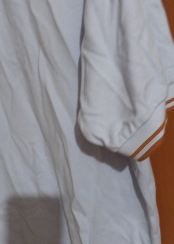 mavi Pamuklu Kısa Kollu Polo Tişört - Görsel 6