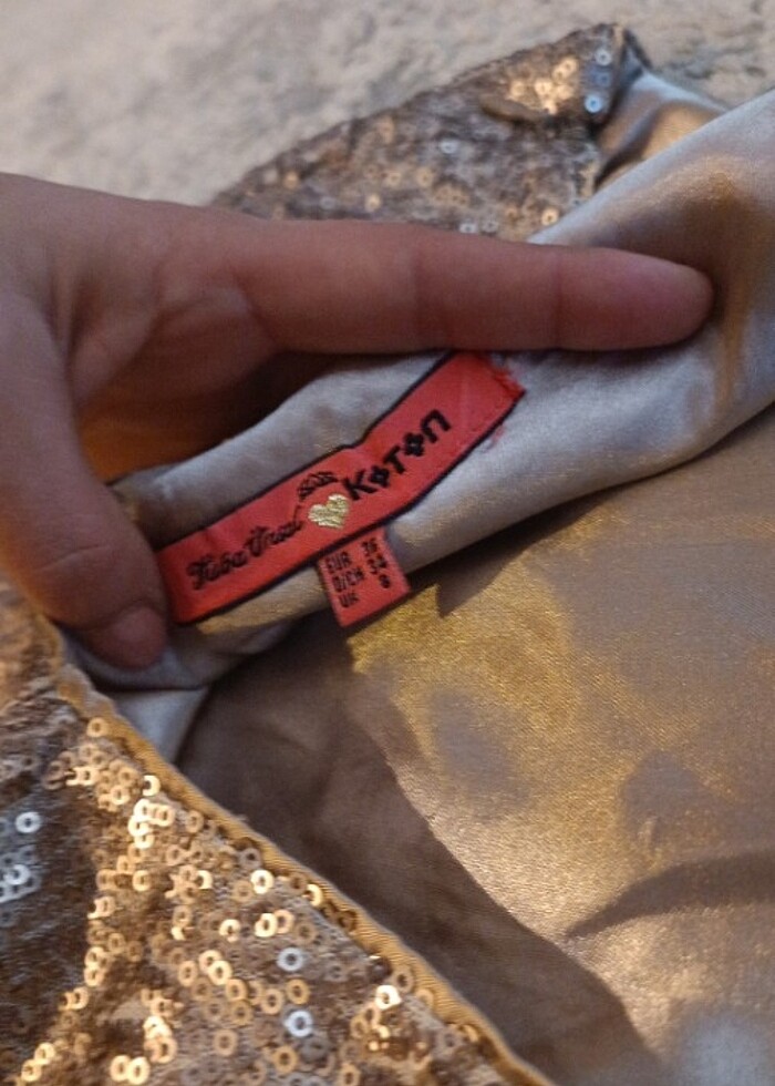 Kısa abiye elbise - Görsel 4