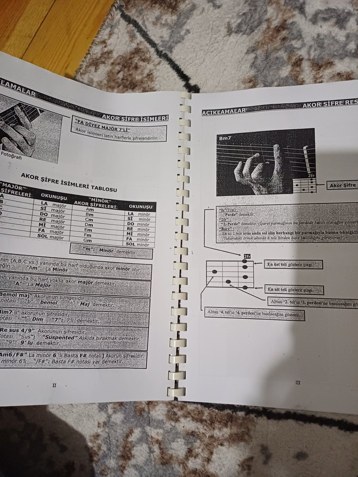 Gitar Öğrenme Kitabı Beyaz Kapaklı - Görsel 4