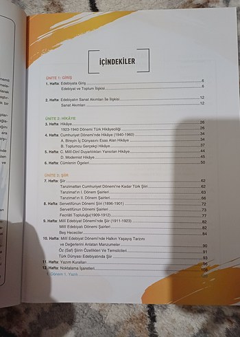 11. Sınıf Türk Dili ve Edebiyatı Defter Kitap - Görsel 2