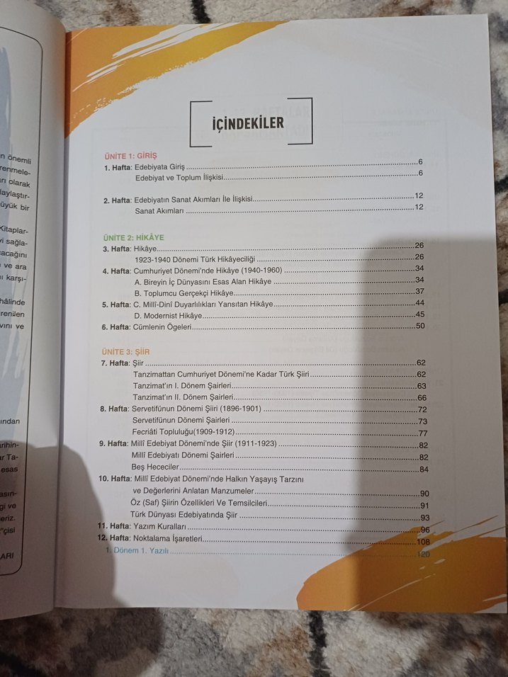 11. Sınıf Türk Dili ve Edebiyatı Defter Kitap - Görsel 2