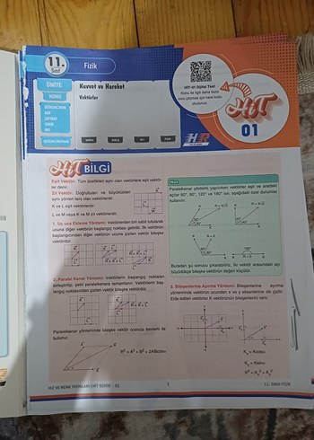 11. Sınıf Fizik Soru Bankası - HİT - Görsel 2