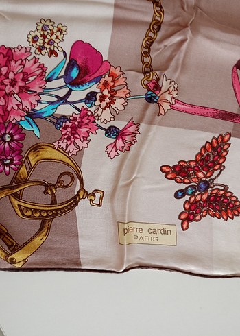 Pierre Cardin ipek eşarp - Görsel 3