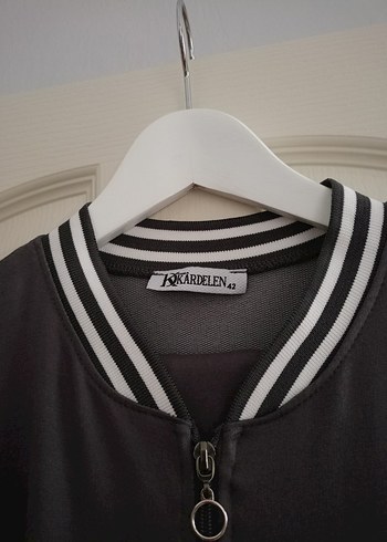 Uzun Gri Kadın Spor pantolonlu Takım - Görsel 3