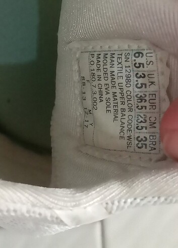 36,5 Beden Skechers spor ayakkabı