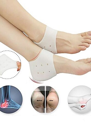 Unisex Görünmez Silikon Topuk Yükseltici