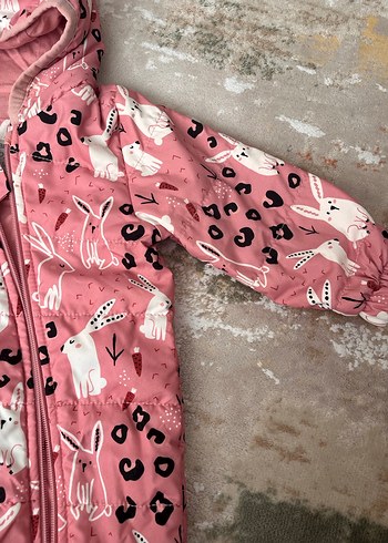 Lcw Kapüşonlu Pembe Bebek Tulumu - Görsel 5