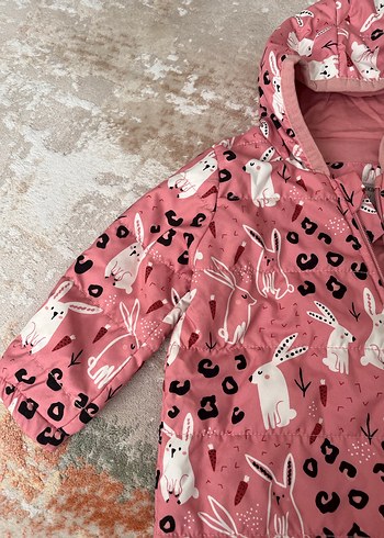 Lcw Kapüşonlu Pembe Bebek Tulumu - Görsel 6