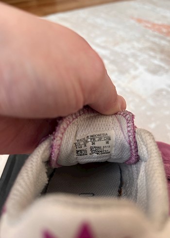 Kız Çocuk Pembe Adidas Spor Ayakkabı - Görsel 8